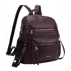 CALU - Mochila con Doble Función Indie Burdeo