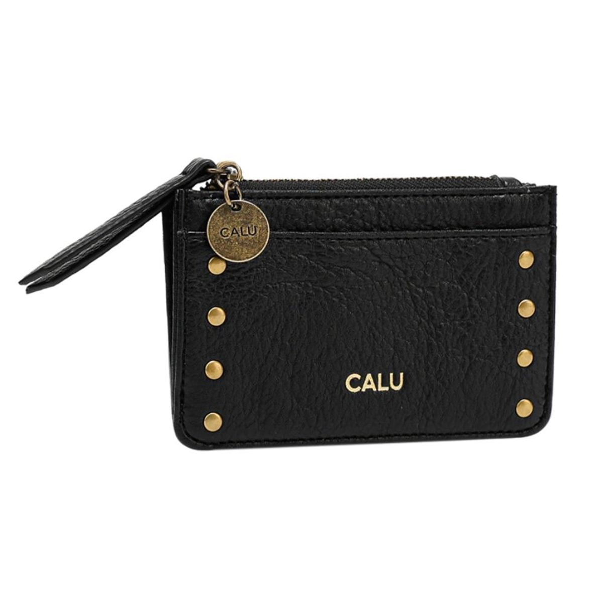 CALU - Billetera Tarjetero Monedero Sophie Negro Calu