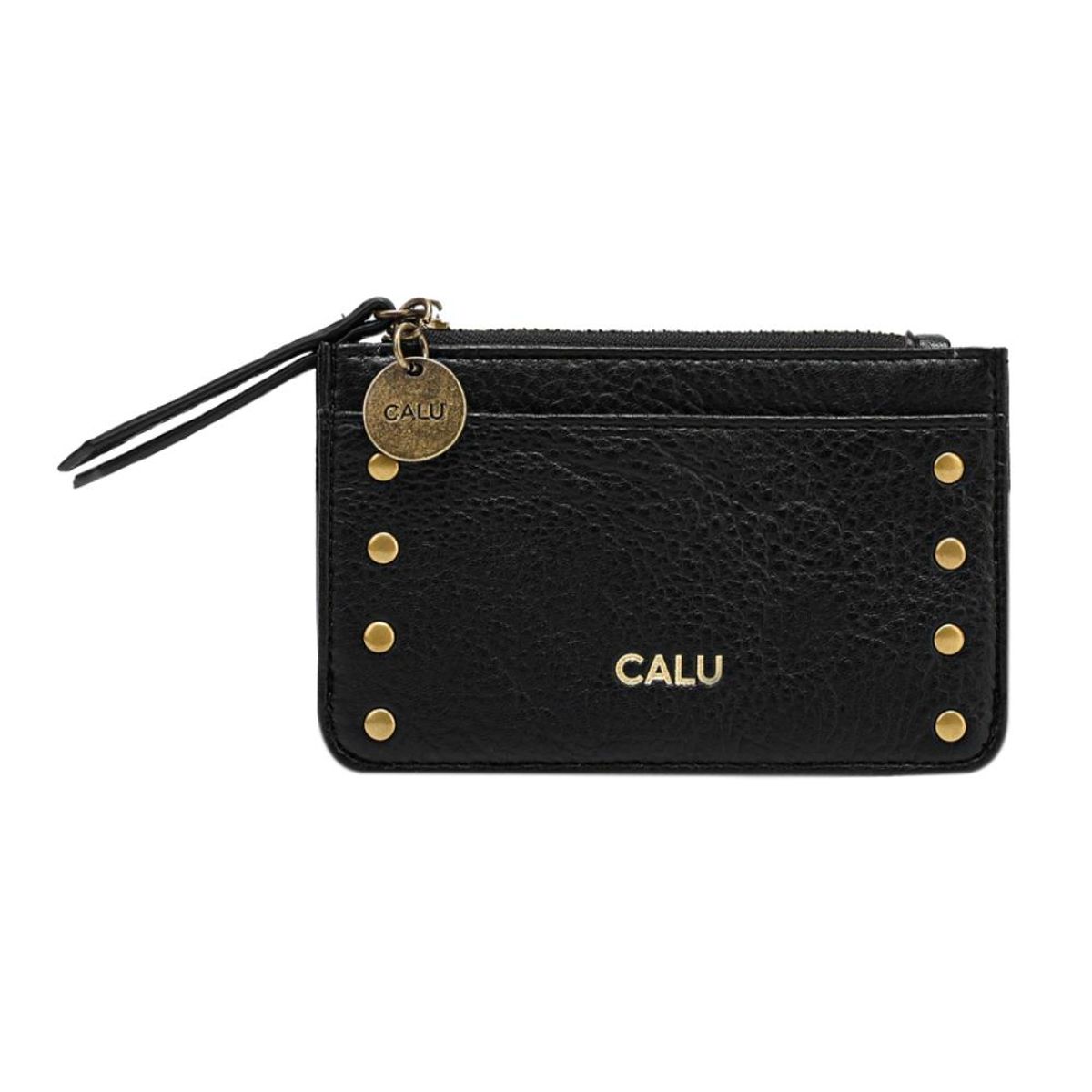 CALU - Billetera Tarjetero Monedero Sophie Negro Calu