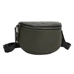 CALU - Cartera Bandolera Pequeña Siena Verde Musgo