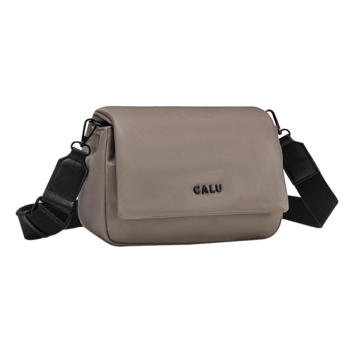 CALU - Cartera Bandolera Pequeña Kate Taupe Calu