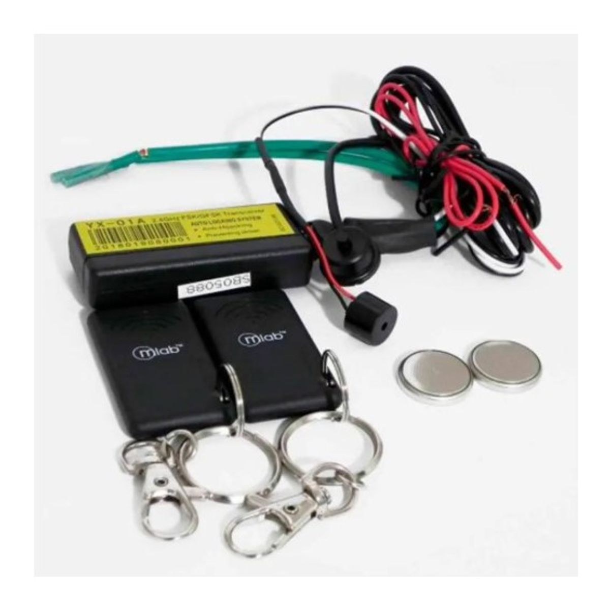 MLAB - Inmovilizador Corta Corriente Para Automovil 2Mts Negro 5433