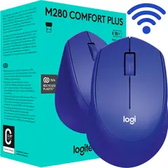 LOGITECH - Mouse Inalámbrico M280 azul