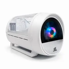 SNAKE GAMER - Gabinete Gamer Boa White Mid-Tower, Incluye Fuente de Poder