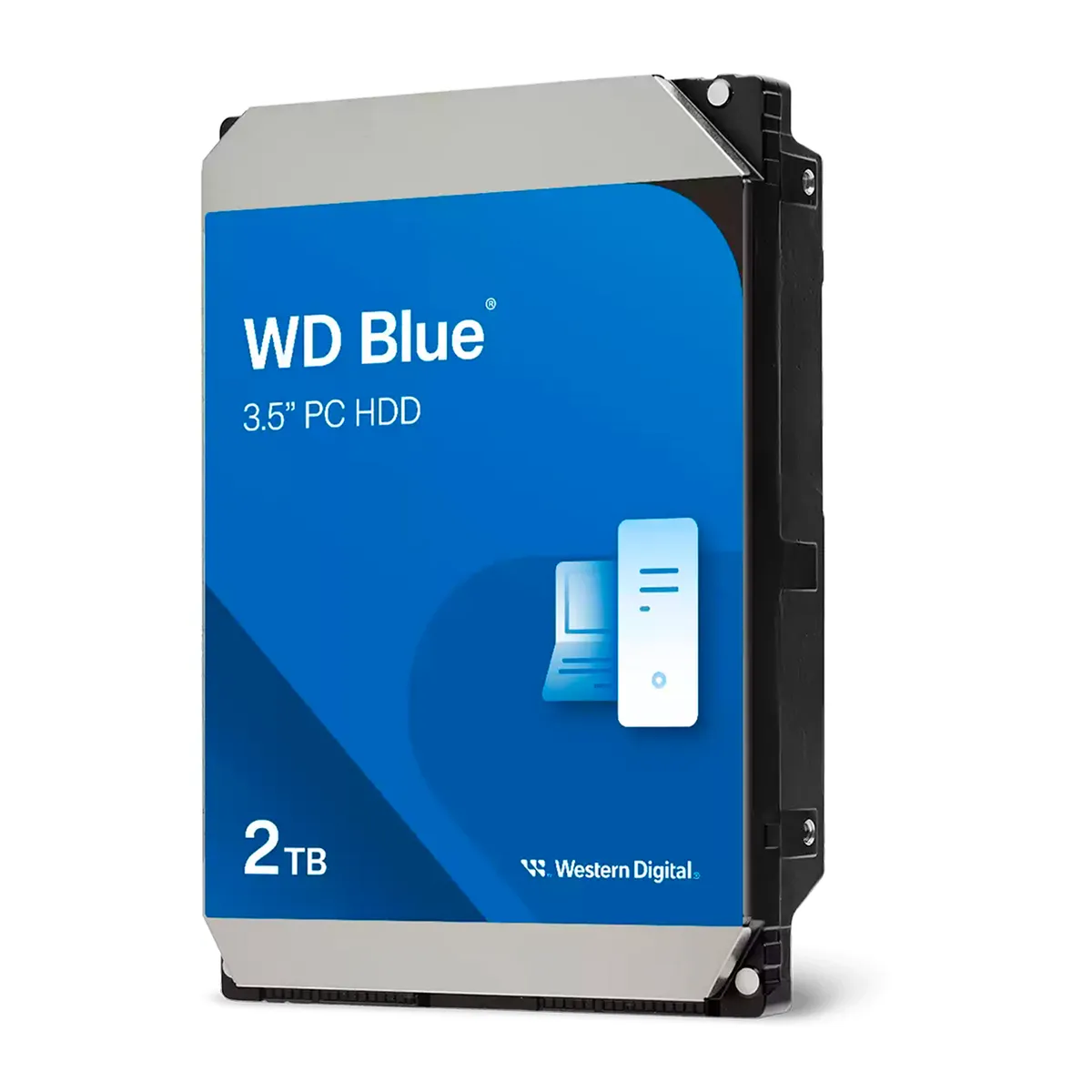 WESTERN DIGITAL - Disco Duro Interno WD Blue 2TB 7200 RPM PC / DVR / NVR