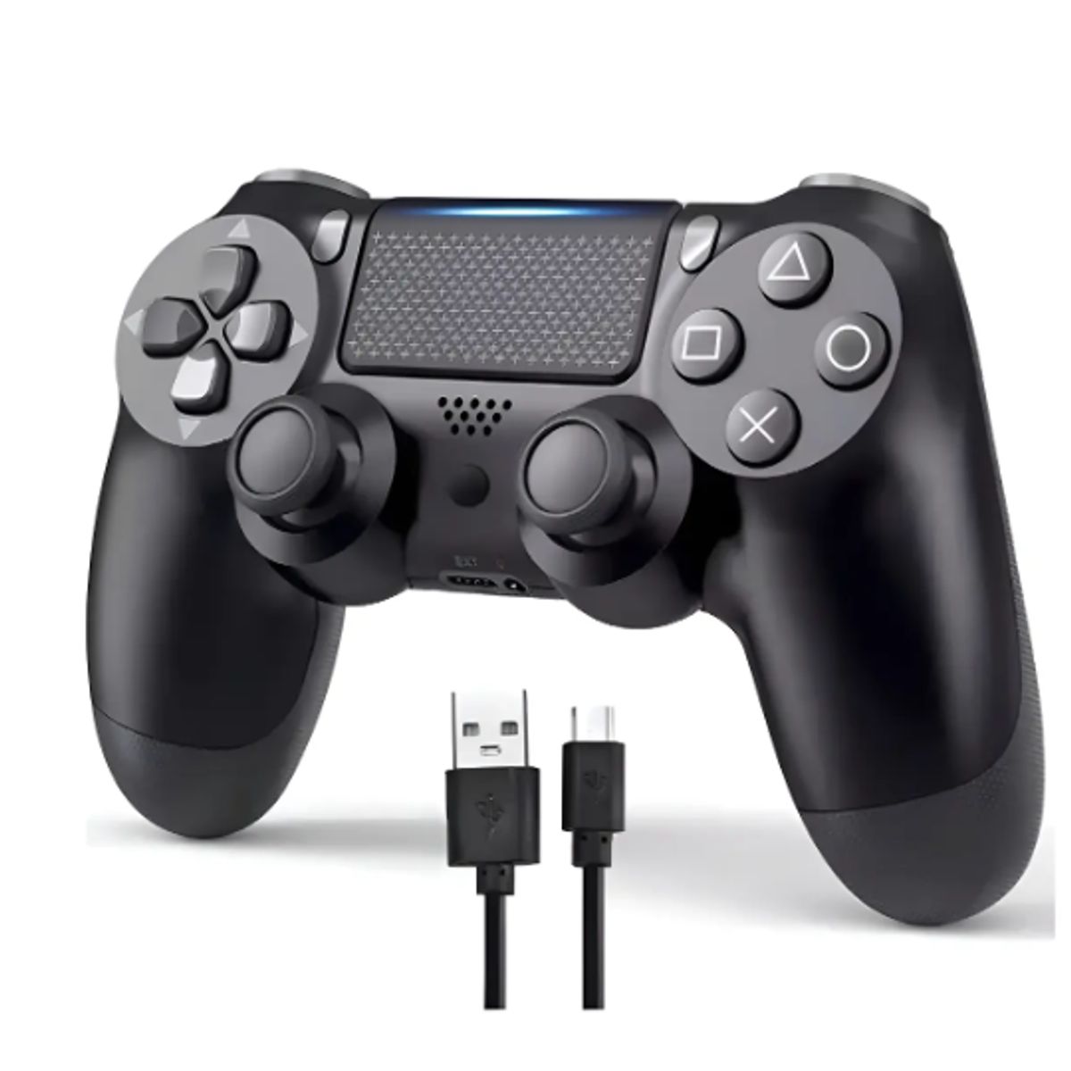 GENERICO - Control Inalámbrico Compatible Con Play Station 4 Color Negro