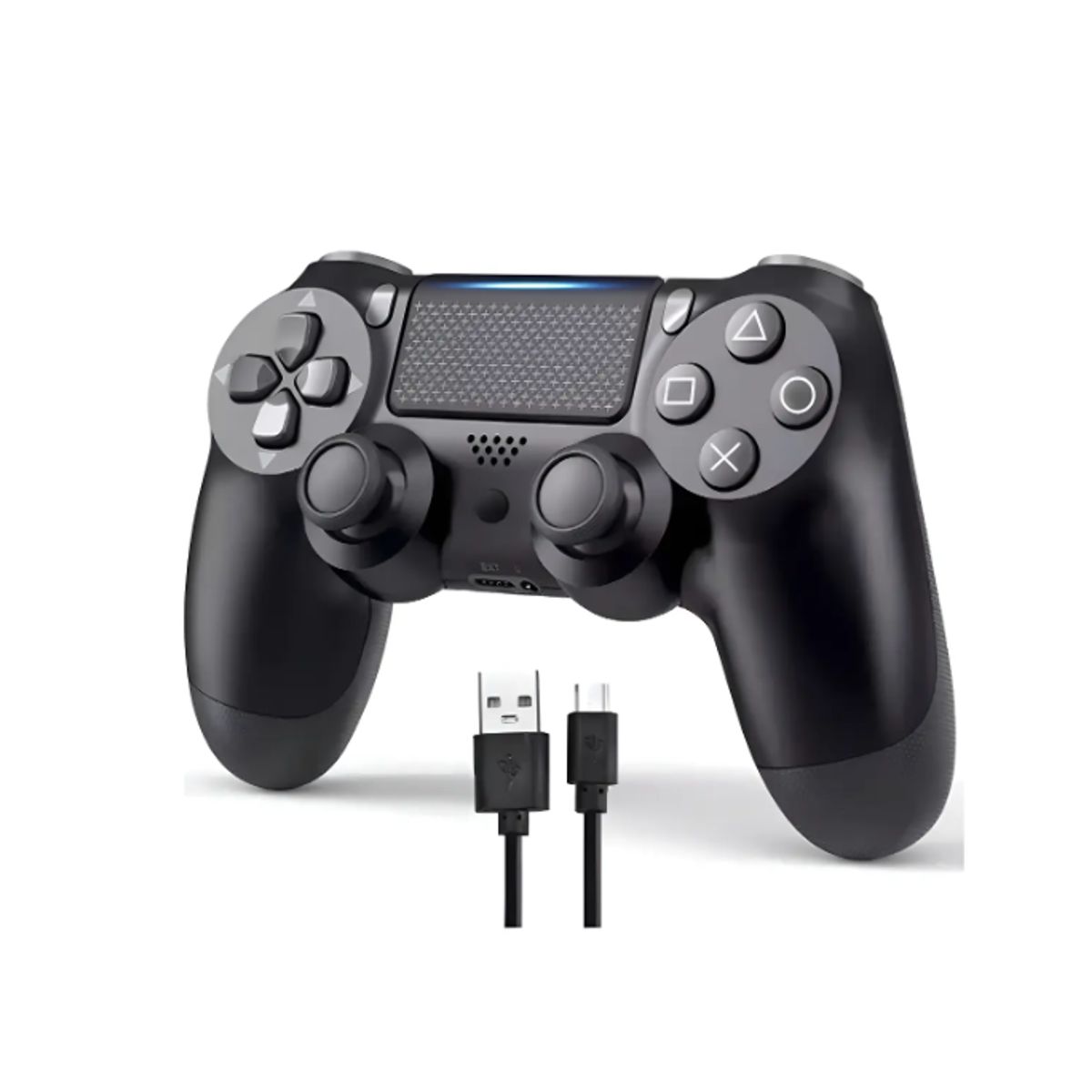 GENERICO - Control Inalámbrico Compatible Con Play Station 4 Color Negro