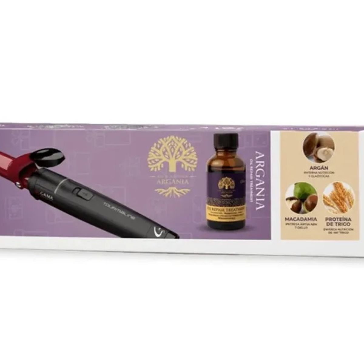 GAMA - Pack Rizadorondulador 19mm Gama Tourmalina + Aceite Argania 30ml