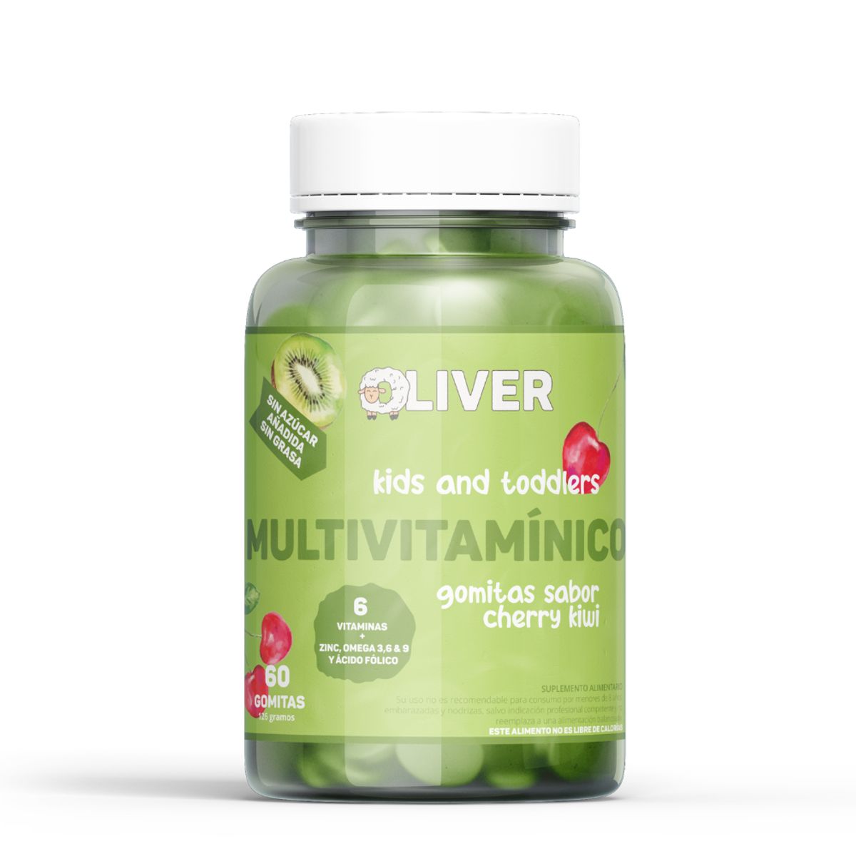 KNOP - Multivitamínico x60 gomitas, Oliver Kids