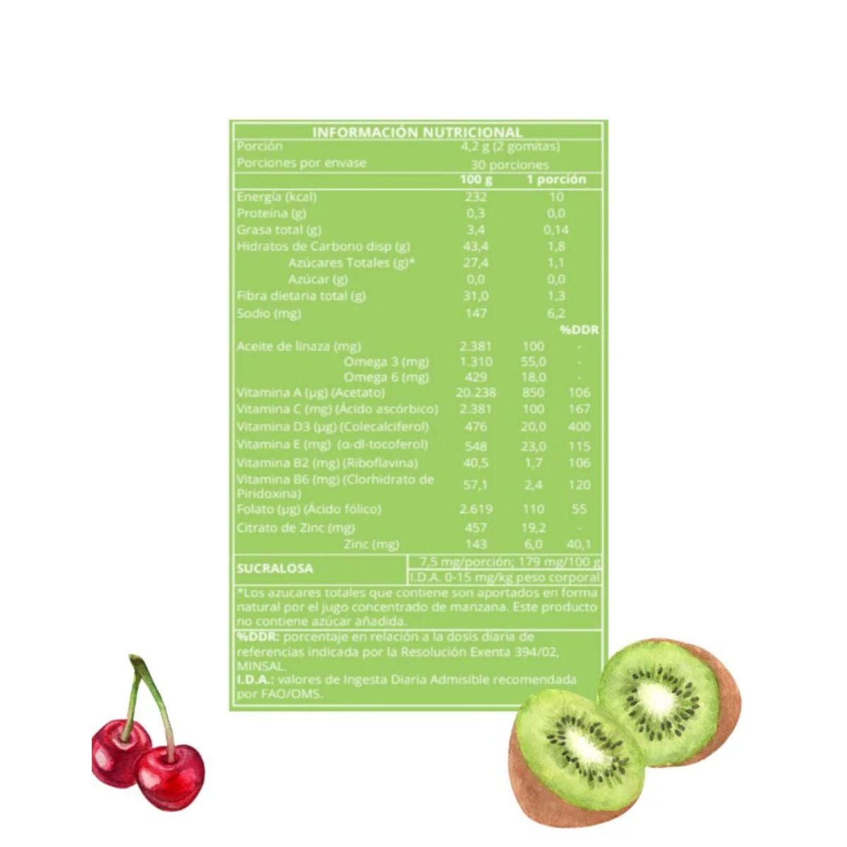 KNOP - Multivitamínico x60 gomitas, Oliver Kids