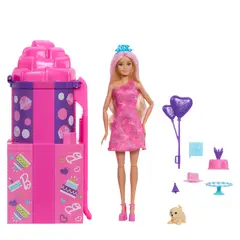 MATTEL - BARBIE PARTY UNBOXED RESBALADILLA