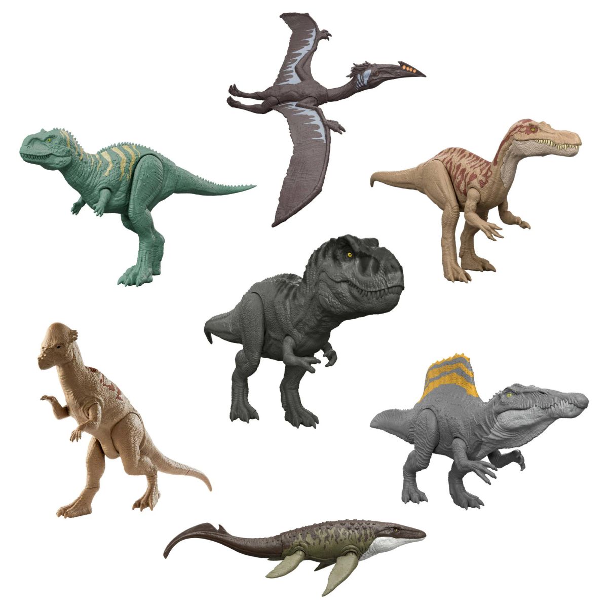 MATTEL - JURASSIC WORLD DINOSAURIO DE 30CM - PACHYCEPHALOSAURUS