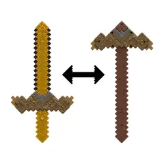 MATTEL - MINECRAFT JUGUETE ESPADA?PICO TRANSFORMABLE VERSIÓN INVENTOR