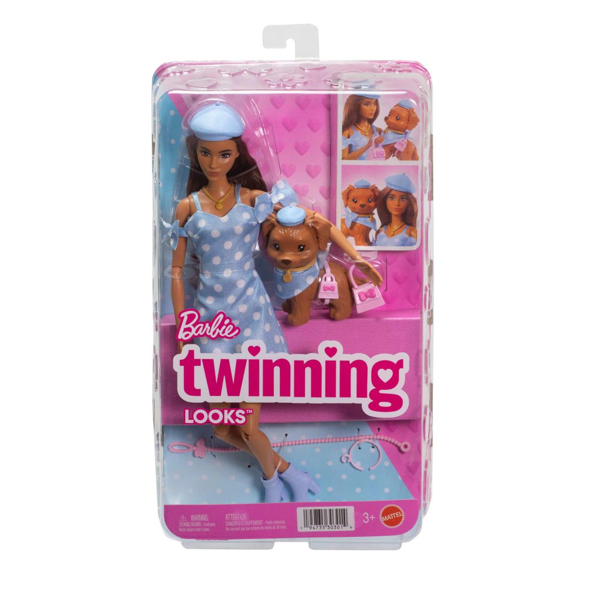 MATTEL - BARBIE LOOKS IGUALES TERESA Y PERRITO