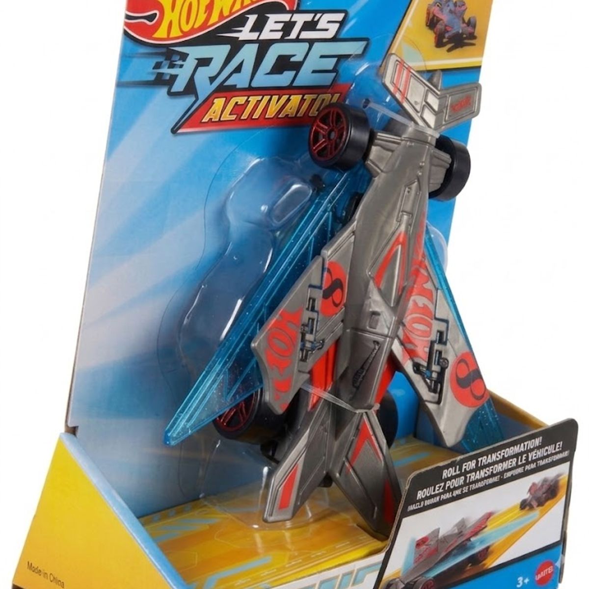 MATTEL - HOT WHEELS AUTO LET'S RACE SORPRESA - BAD TO THE BLADE