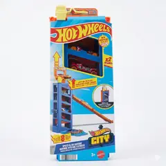 MATTEL - HOT WHEELS ESTACIONAMIENTO PORTÁTIL - GARAGE SPEED Y GO