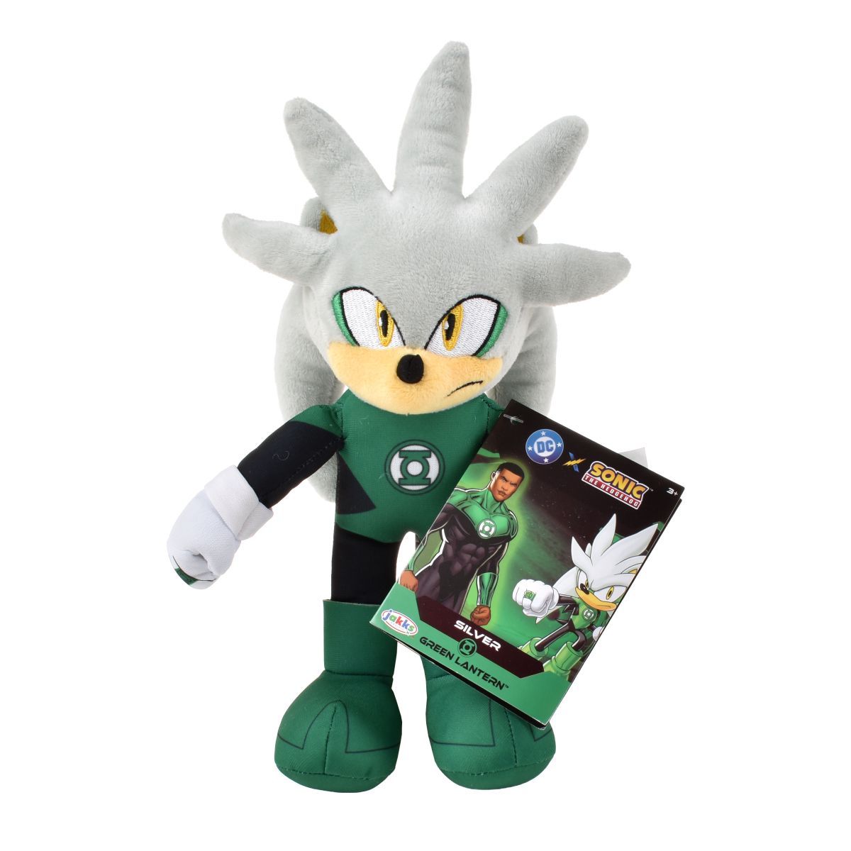 SONIC - PELUCHE SONIC DC COMICS 23 CMS - SILVER GREEN LANTERN