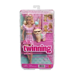 MATTEL - BARBIE LOOKS IGUALES MALIBÚ Y PERRITO