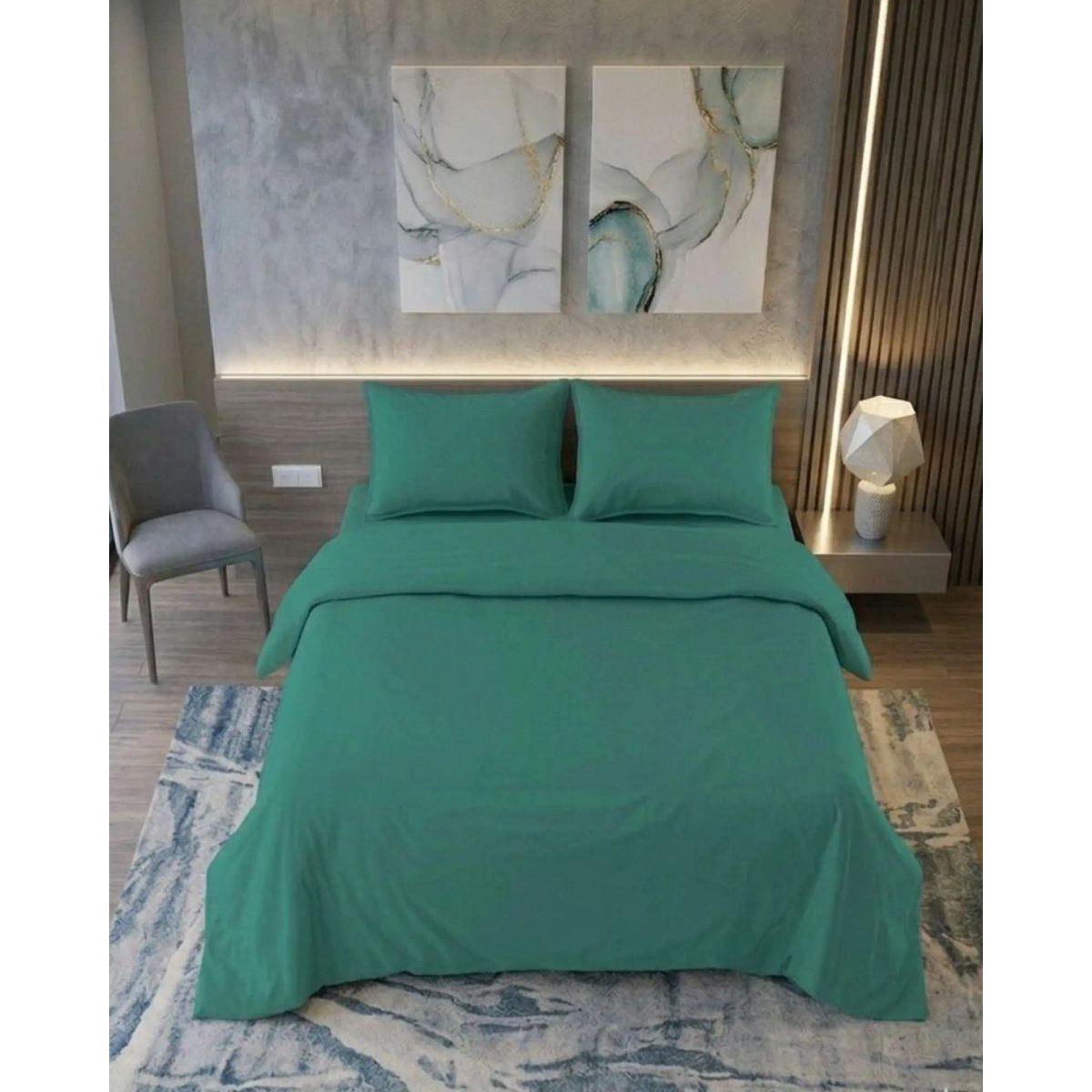 GENERICO - Set de Sábanas de Polar Invierno Térmicas Suavidad Premium SuperKing