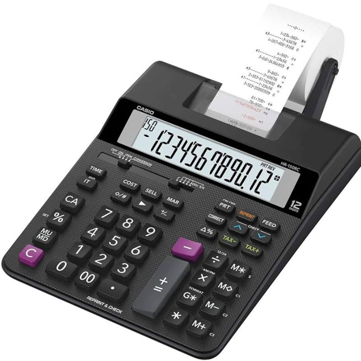 CASIO - Calculadora Casio HR-150RC-DC
