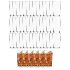 NADIR - Set 48 Vasos Atlanta 286mL Vidrio Celebraciones Largo