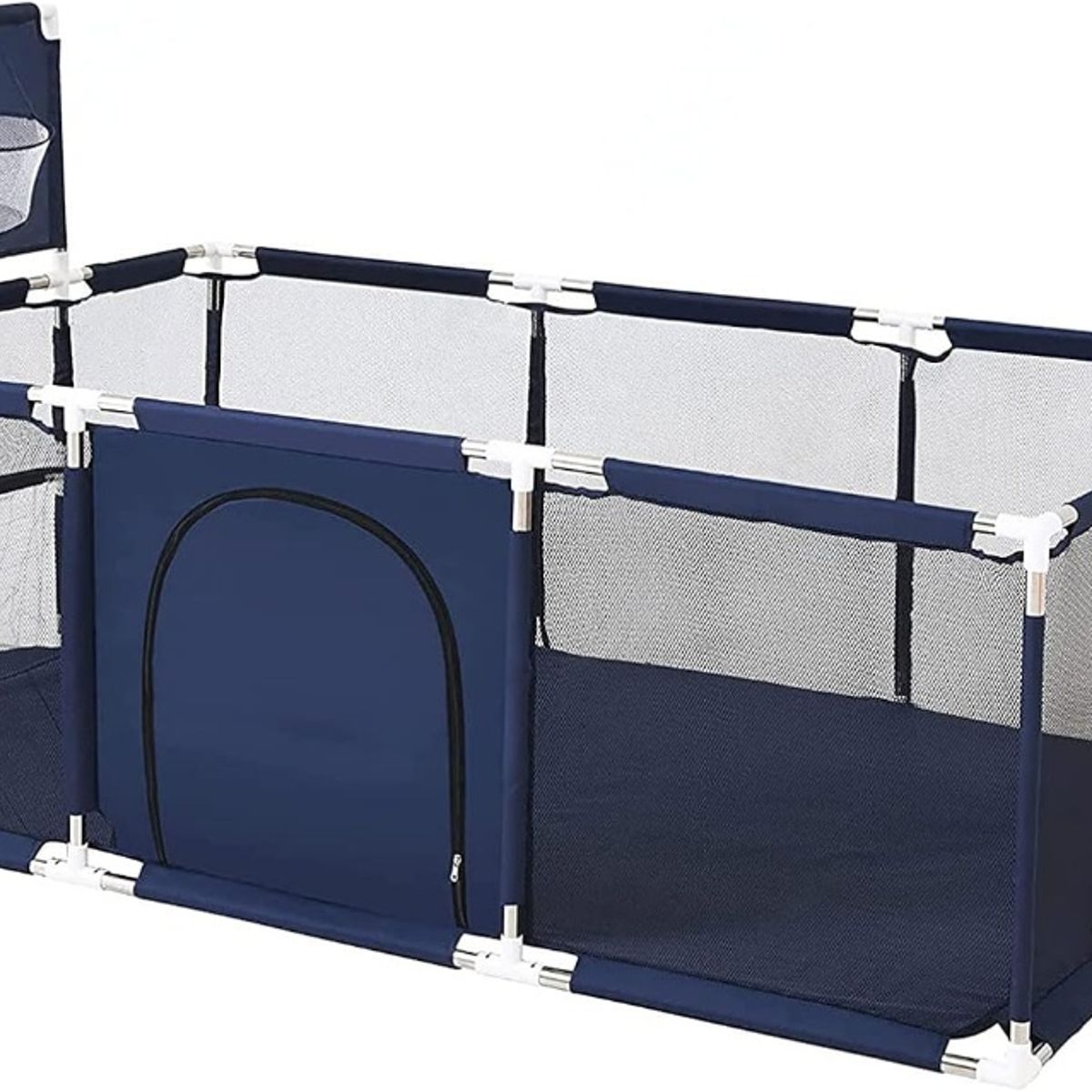 GENERICO - Corral Seguridad Bebes con Aro de Basket 180cm sin Pelotas