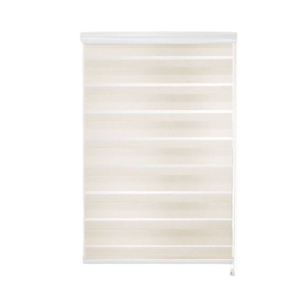 OEM - Cortina Roller Duo Zebra Dia Y Noche Texturizada 60x200cm