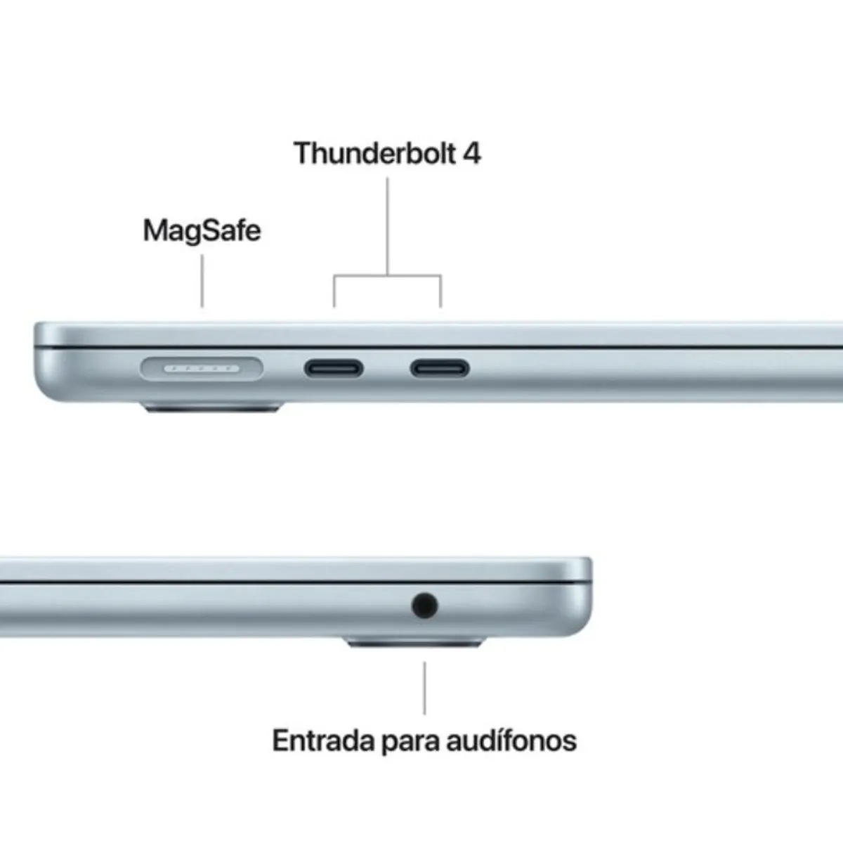 APPLE - MacBook Air 13, M5 w 10C CPU, 8C GPU, 16GB, 512GB SSD Sky Blue