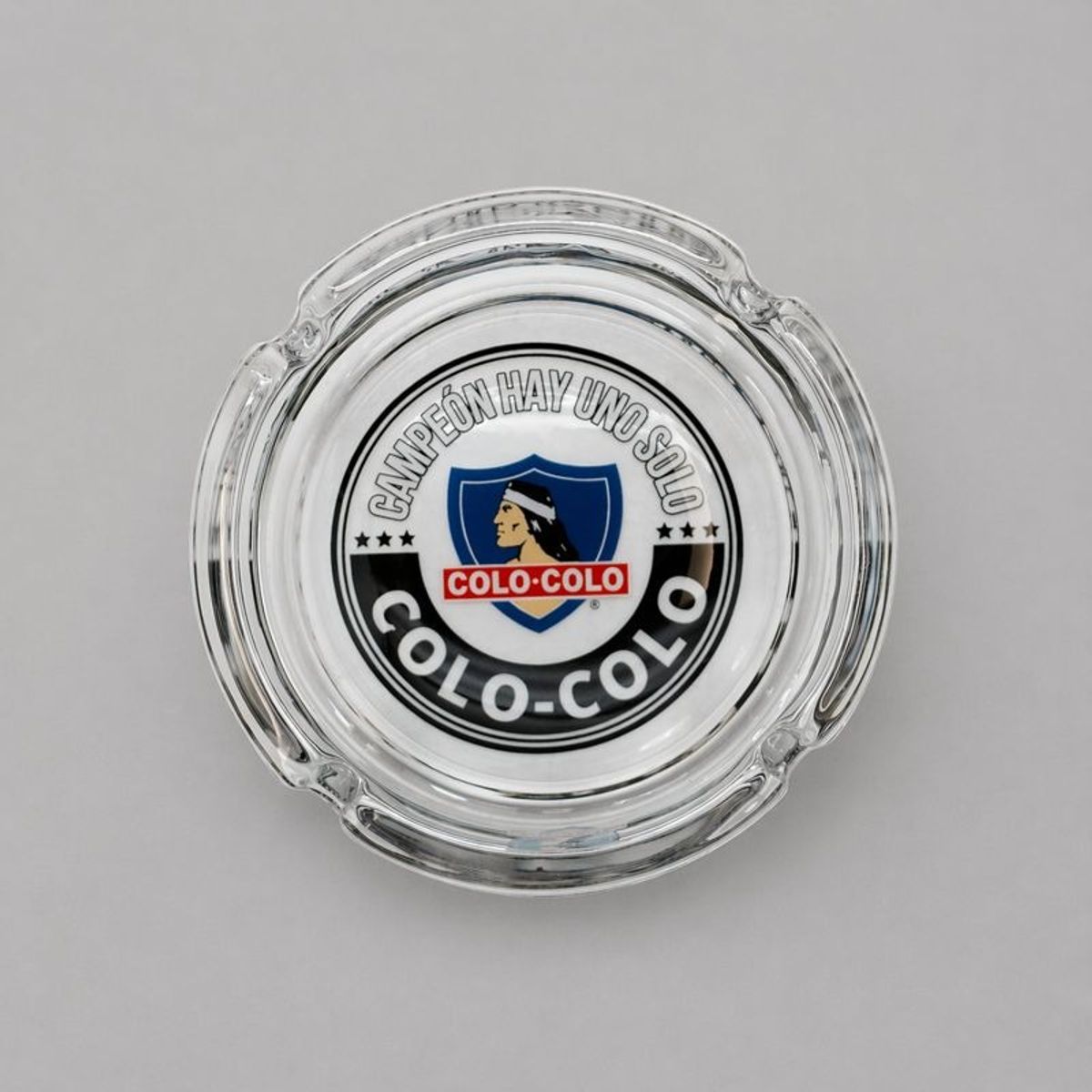 COLO COLO - CENICERO DE VIDRIO REDONDO COLO COLO