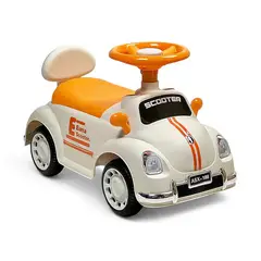 GENERICO - Correpasillos Auto Andador Infantil con Sonido color Beige
