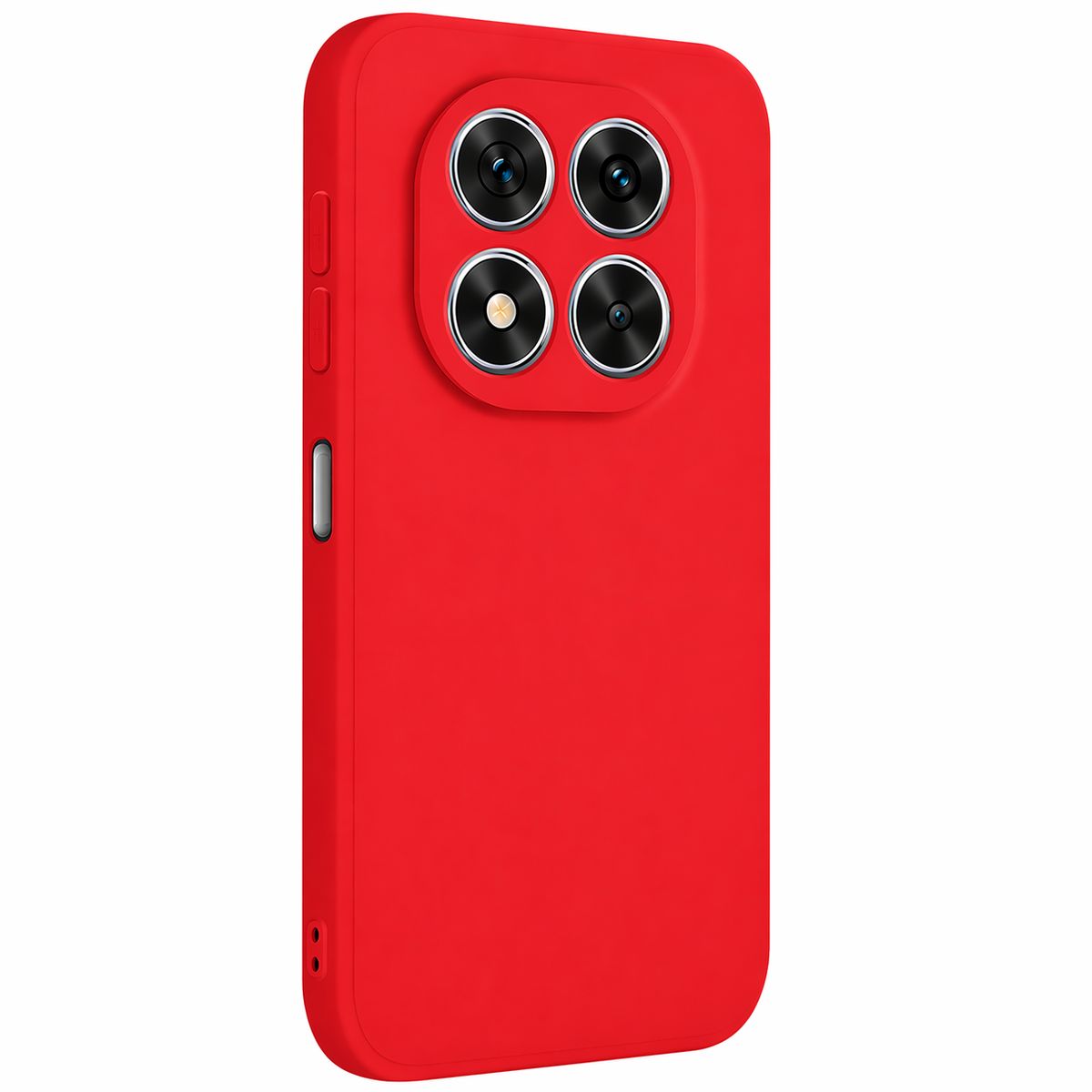 GENERICO - Carcasa Funda Para Xiaomi Redmi Note 15 Pro+ 5g Silicona Rojo