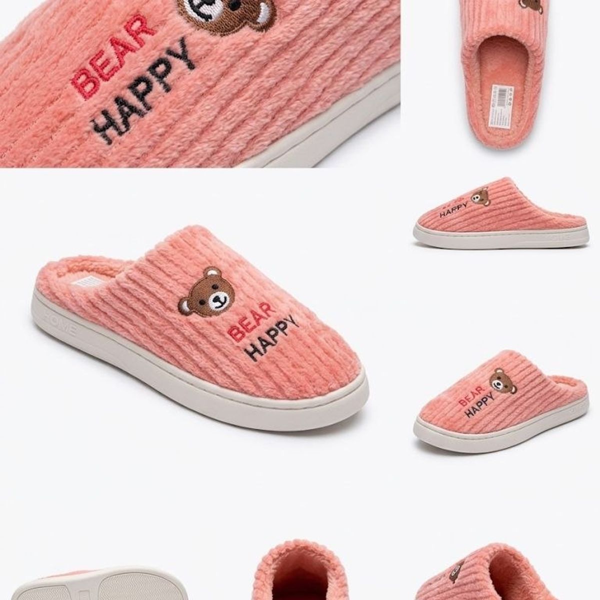 APOSTOL - Pantuflas Chiporro Invierno Antideslizante Soft Hombre Mujer
