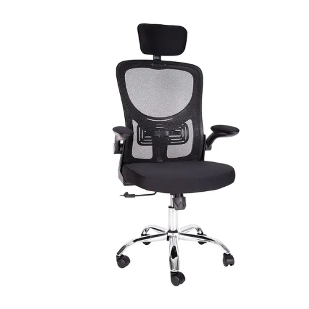 GENERICO - Silla De Oficina Ergonómica, Tapicería Cómoda Con Ruedas