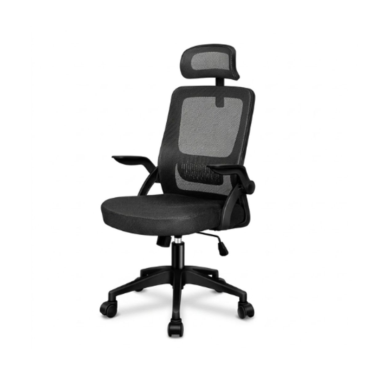 GENERICO - Silla De Oficina Ergonomica Tela Malla Con Reposacabeza