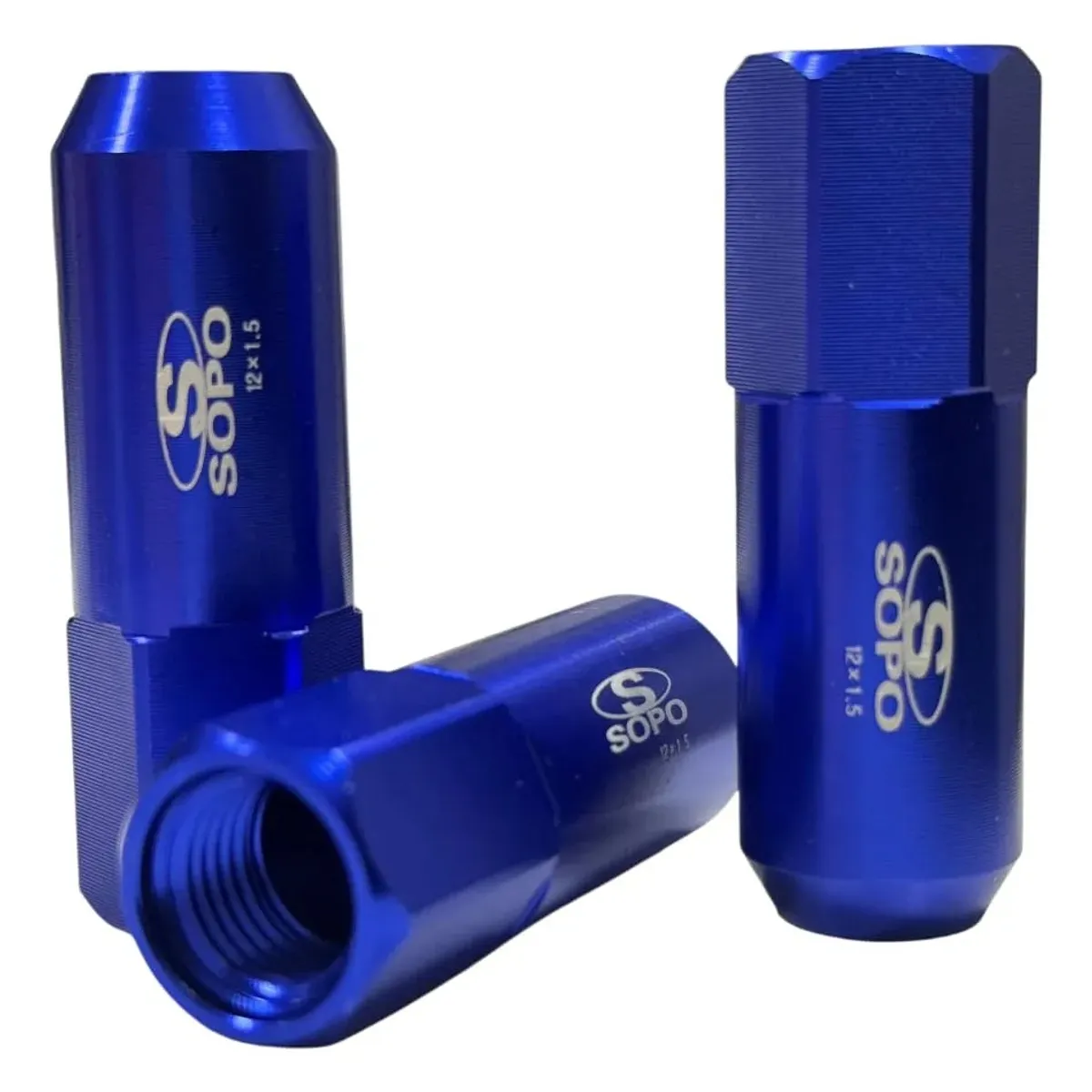GENERICO - Tuerca Sopo De Rosca De 12mmx1.50 azul