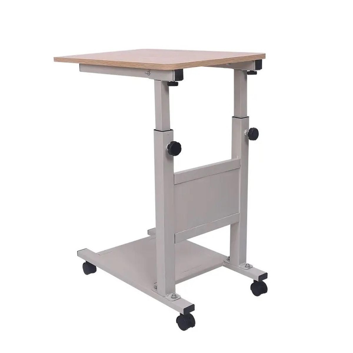 MOBII - Mesa Plegable Enfermo Cama Carga 60 Kg Altura Ajustable Pc