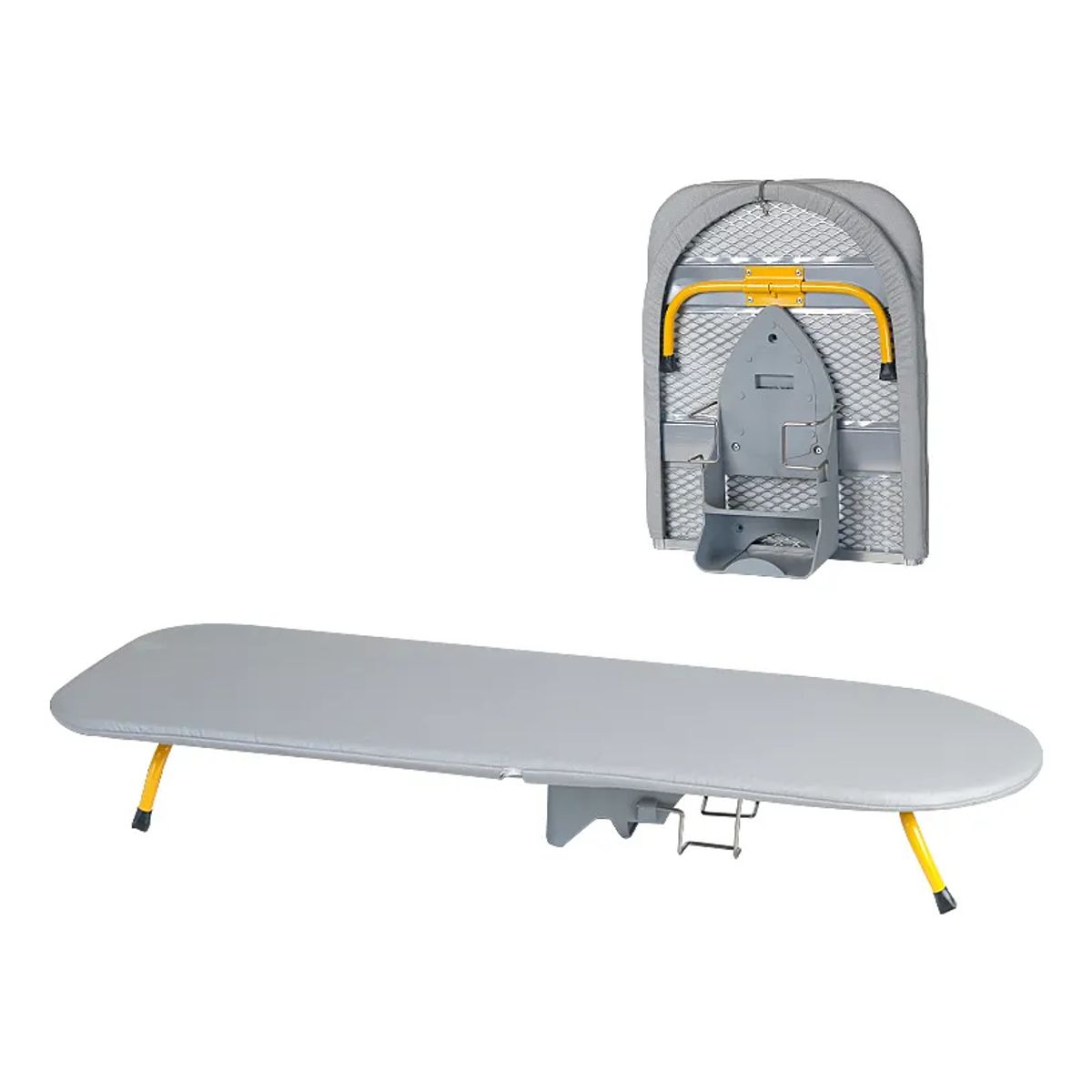 ZZODS - Tabla De Planchar Plegable Portátil Para Mesa Fácil Guardado
