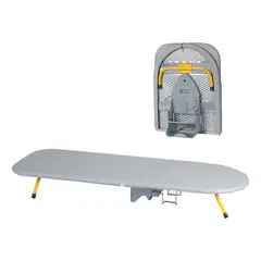 ZZODS - Tabla De Planchar Plegable Portátil Para Mesa Fácil Guardado