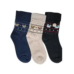 GARSIL - X6 Pares De Calcetas De Lana Para Mujer - Calcetines Grueso Termico