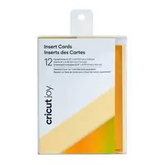 CRICUT - Set 12 Tarjetas Joy Crema