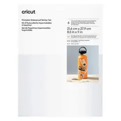 CRICUT - Sticker Imprimible Transparente 8.5 X 11 (6)