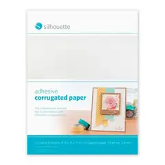 SILHOUETTE - Papel Adhesivo Corrugado Multicolor