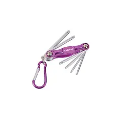 TACTIX - JUEGO LLAVES TORX TIPO LLAVERO 6 MEDIDAS T-9 A T-30