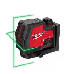 MILWAUKEE - NIVEL LASER VERDE CRUZ 30 METROS CARGA USB 3521-21