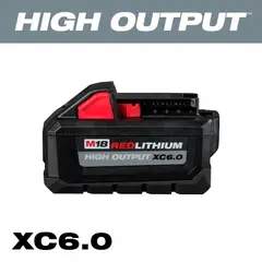 MILWAUKEE - BATERIA DE ION LITIO 18V REDLITHIUM XC 6.0 AH