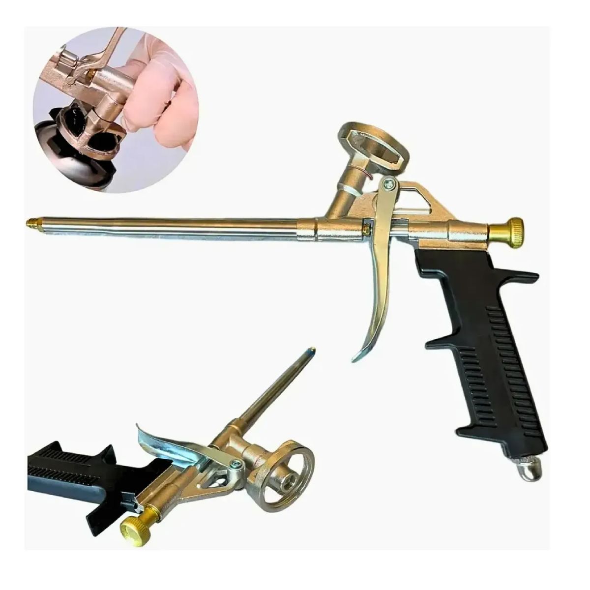 FULLTEC - Pistola Aplicadora Sellador Espuma Expansiva Fulltec Metal