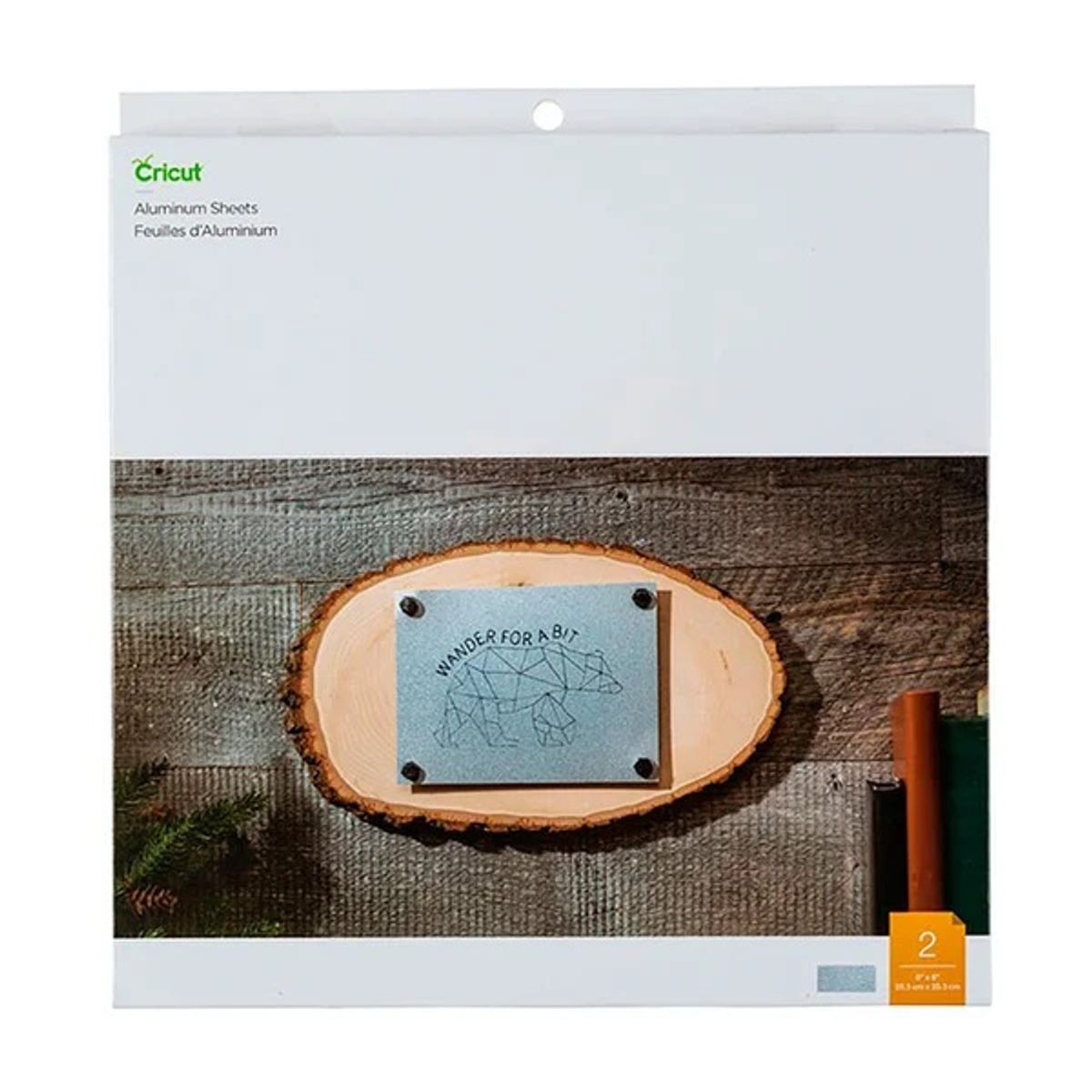 CRICUT - Hojas De Aluminio 20 X 20 Cm 2 Und Cricut