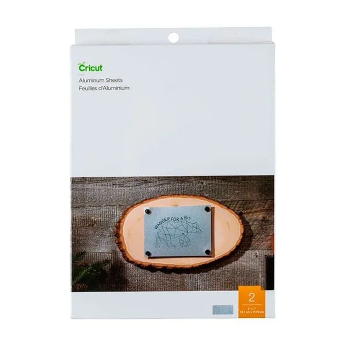 CRICUT - Hojas De Aluminio 12.7 X 17.8 cm 2 Und Cricut