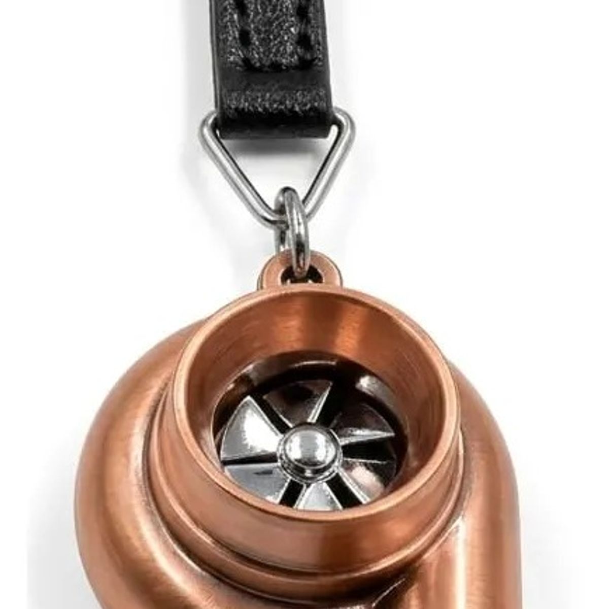 GENERICO - Llaveros Turbocompresor Metalico 1 Unidad Bronce