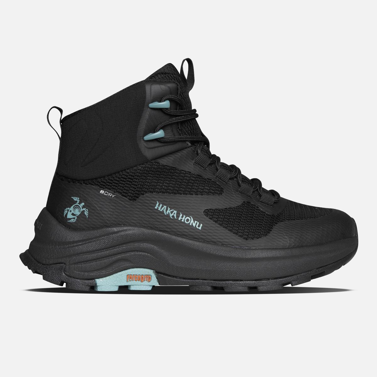 HAKA HONU - Zapatilla Mujer Huillin Alto Negro Haka Honu
